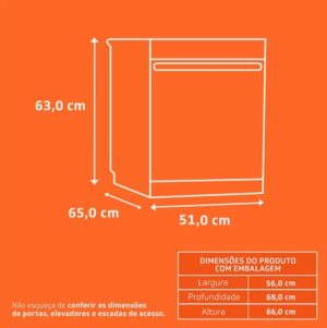 Lava-Louças Brastemp, 8 Serviços de Lavagem, Branca - BLF08BB 220V - Imagem 12