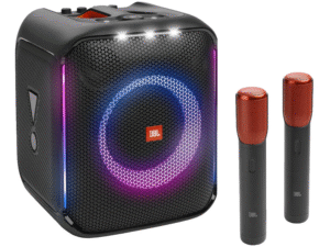 Caixa de Som JBL Party Box Encore Bluetooth com 2 Microfones Amplificada Portátil com Microfone IPX4 100W - Imagem 2