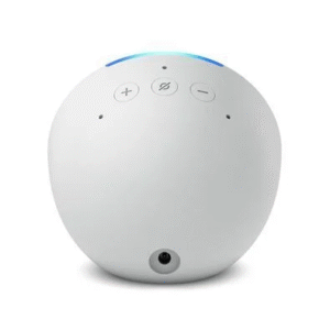 Echo Pop Amazon, com Alexa, Smart Speaker, Som Envolvente, Branco - Imagem 3