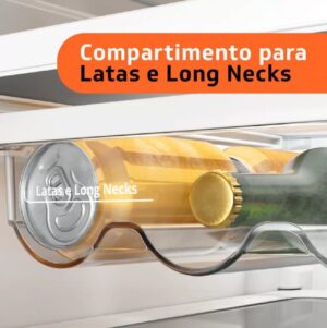 Geladeira Brastemp Frost Free Inverse com Turbo Ice, Inox, 443L - BRE57AK 220V - Imagem 8