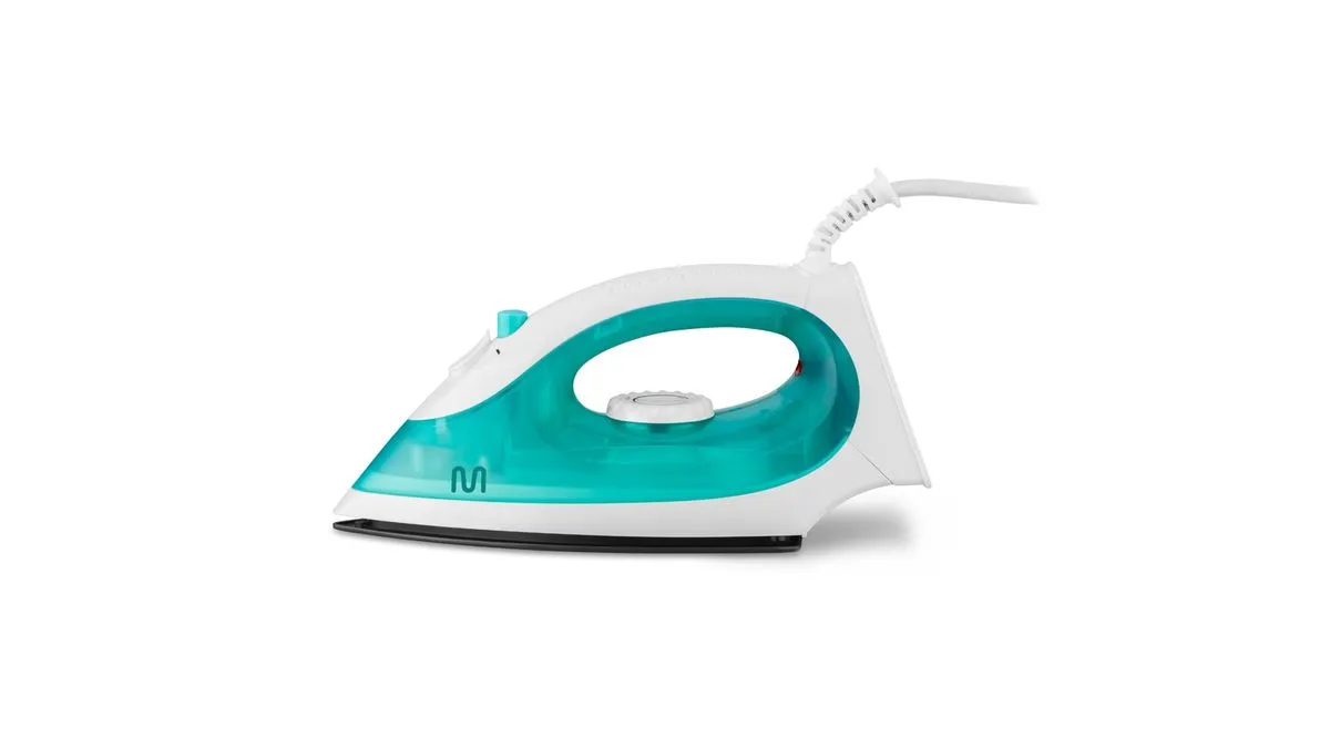 50691cb0c2efe44c95b88d11f21e5ead.png Ferro de Passar Seco e a Vapor 220v Verde Multi - HO459 - Imagem 1