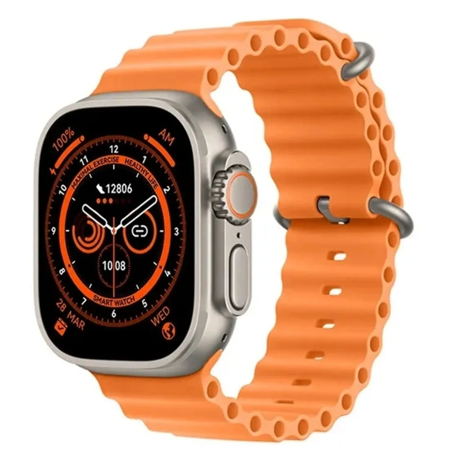 52251445c4fac5101f9ef86abd440a86.png Smartwatch W68 Ultra Series 8 Nfc Tela 2.0 - Imagem 1