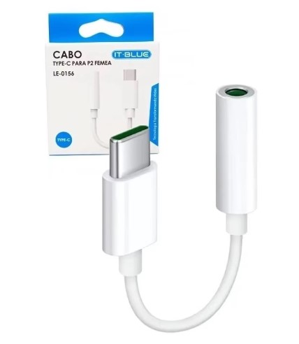 54f58aaf74527390701ba9f817141b3c.jpg Cabo Tipo-c Para P2 Femea It-azul Le-0156 - Imagem 1