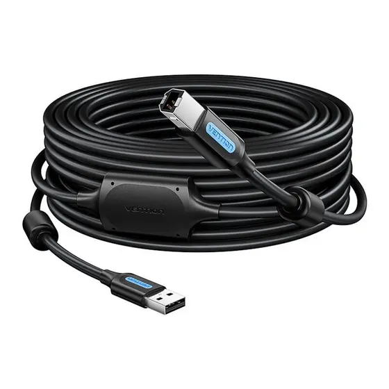 581728531431badc739e9f6383c966e6.png Cabo USB B 2.0 Impressora Universal Premium Ferrite 15m - Imagem 1