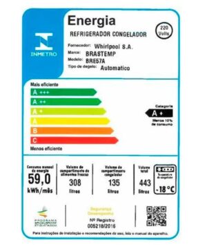 Geladeira Brastemp Frost Free Inverse com Turbo Ice, Inox, 443L - BRE57AK 220V - Imagem 14