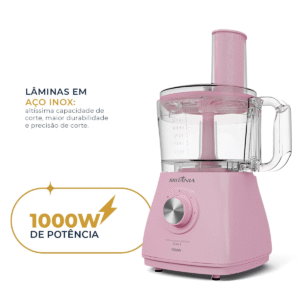 Multiprocessador Rosa Britânia 12 em 1 1000W BMP1100RS 220V - Imagem 6