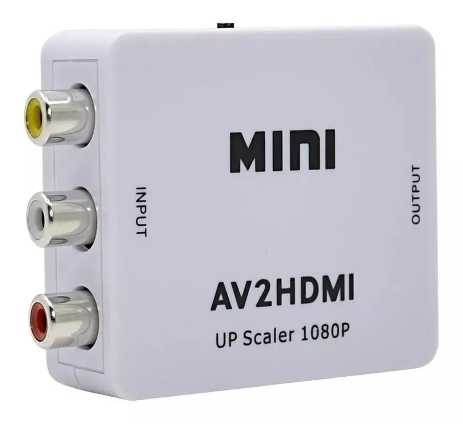 595e2c196ea55981ee5094b1bd3f84bb.png Adaptador Conversor AV RCA para HDMI Full HD Alta Resolução AV2HDMI - Imagem 1