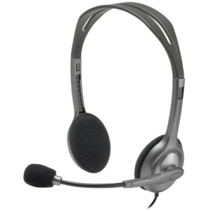 Headset P2 haste ajustável H111 Logitech