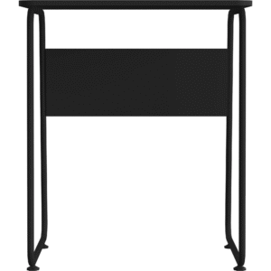 Mesa Compacta Para Computador New Job Preta Multivisão - Imagem 3
