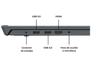 Notebook Positivo Vision C15 Intel Celeron 4GB 1 - 128GB 15,6” HD Windows 11 Microsoft 365 C4128A-1 - Imagem 8