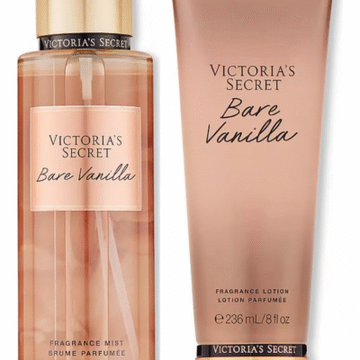 Kit Bare Vanilla Body Splash + Body Lotion Victoria's Secret Fragrância Baunilha