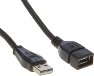 Cabo Extensão de USB Macho/Femea Versão 2.0 com 1,50 Mts - Imagem 2