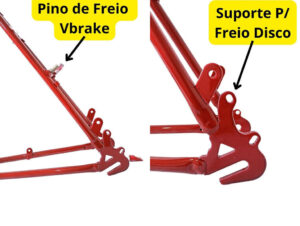 BICICLETA ARO 26 VERONA SPORT DISCO VERMELHO FIRE WRP - Imagem 4