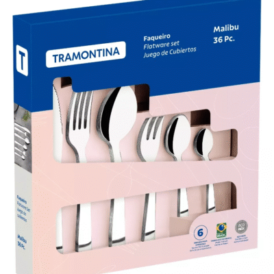 Faqueiro Tramontina Malibu Aço Inox 36 Peças