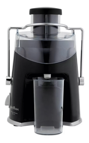 Centrífuga de alimentos elétrica Britânia Juicer 700 preta 220V com acessórios - Imagem 3