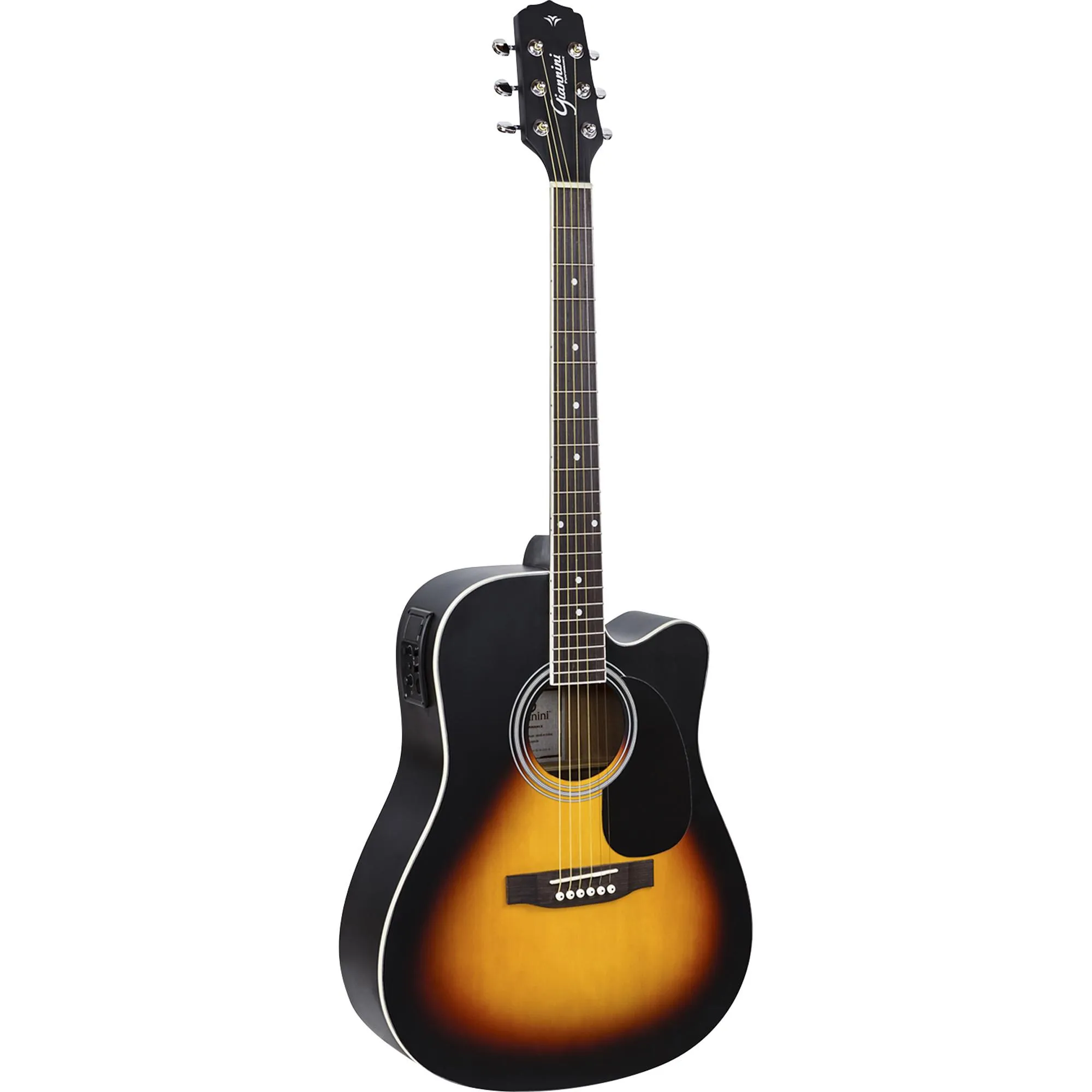 6a781df055edfbeda3b02e12eca7cb13.png Violão Giannini GDC1 CEQ Eletroacústico Aço Vintage Sunburst Satin - Imagem 1