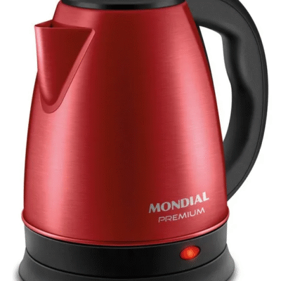 Chaleira Elétrica Pratic Mondial Vermelho/inox 1500w Ce-06-r Cor Vermelho 220V