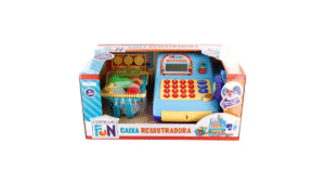 Caixa Registradora Azul Com Luz e Som Creative Fun Multikids - BR386