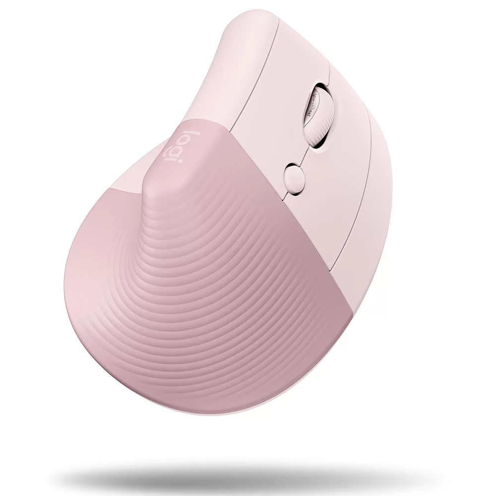 6f11b7de0481d18df0f92de0c0452c74.png Mouse Vertical bluetooth ergonômico, Lift, Rosé, Logitech - Imagem 1