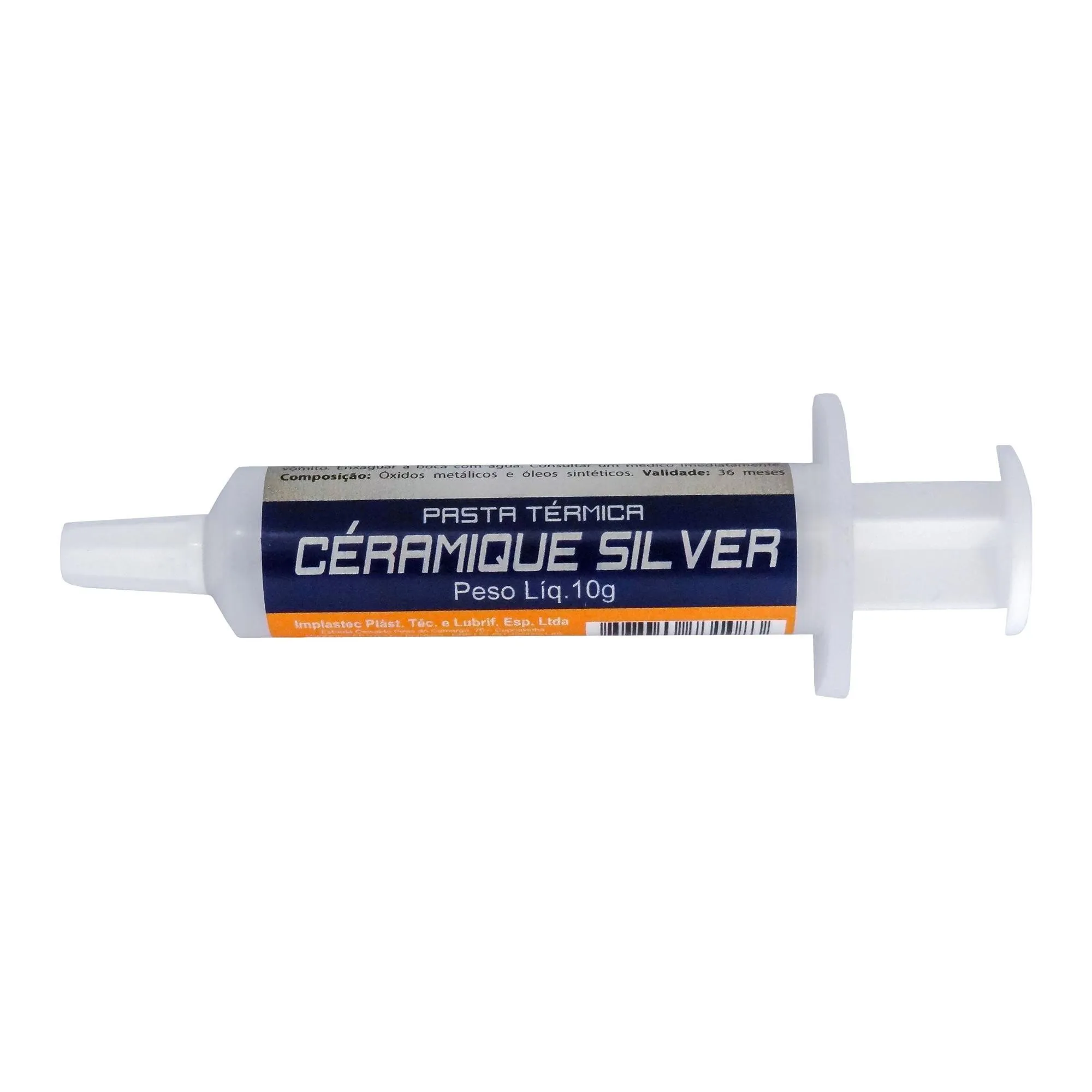 70c416f47991b331323918a0cec6f5bd.png Pasta Térmica Céramique Silver 10g IMPLASTEC - Imagem 1