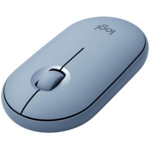 Mouse Sem Fio Logitech Pebble M350, Bluetooth, Wireless, USB, Azul - Imagem 2