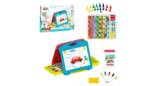 Lousa Magica Maleta 2 em 1 Play e Learn Multikids BR1215 - Imagem 2