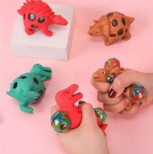 Pop Toys Squishy Dino - Display Com 24pcs BR1592 - Imagem 3