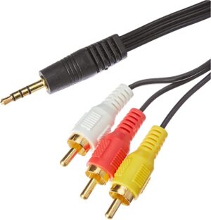 Cabo P2 3.5mm X 3 Rca Macho  - diversas - Imagem 2