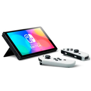 Console Nintendo Switch OLED Com Mario Kart 8 NSHW07772901FGR Branco Bivolt - Imagem 2