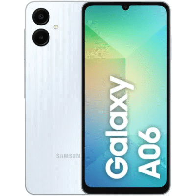 Smartphone Samsung Galaxy A06 128GB 4GB RAM Branco 6,7" Câm. Dupla + Selfie 8MP
