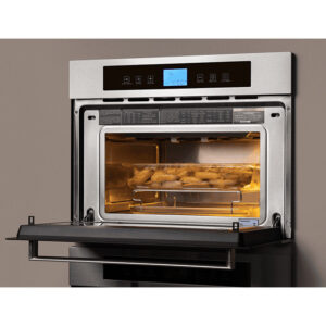 Micro-ondas de Embutir Fischer Platinium 35 litros com Grill e Sistema Flat Plate - Imagem 3