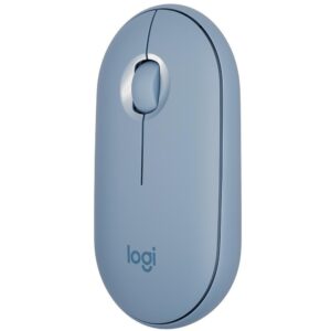 Mouse Sem Fio Logitech Pebble M350, Bluetooth, Wireless, USB, Azul - Imagem 3