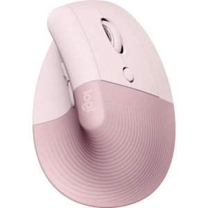 Mouse Vertical bluetooth ergonômico, Lift, Rosé, Logitech - Imagem 3