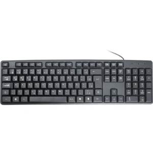 Teclado K-mex Kb-3728u, Preto, S/logo, Abnt2