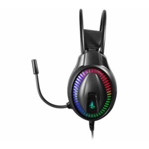 Headset Gamer K-mex Ar89 Rgb Surround 7.1 Usb Com Microfone - Imagem 2