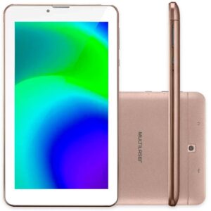 Tablet Multilaser M7 NB362 com Tela 7”, 1GB, Wi-Fi, Câmera 2MP, Android 11 e Processador Quad Core - Dourado
