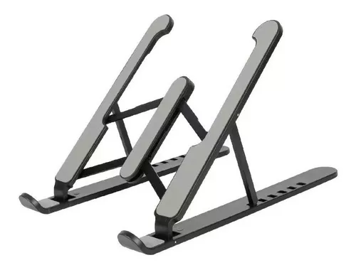 82f3fce1c32f071d5796b7b79d6d4380.png Suporte Notebook Regulável Ergonômico Plastico - Imagem 1
