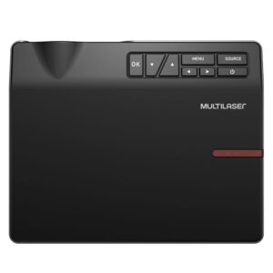 Projetor Smart Screen Linux Multi, 4500 Lumens, Wifi, HDMI, USB, Som Integrado, Bivolt, Preto - PJ004 - Imagem 2
