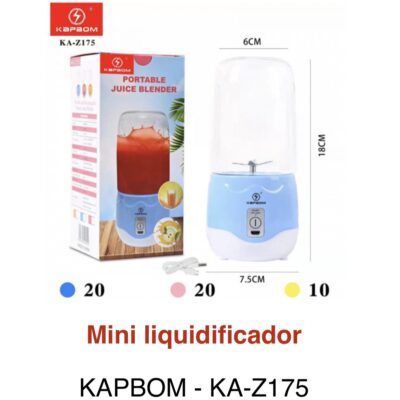 Mixer/Liquidificador Portátil Kapcom Z175