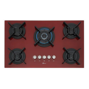 Cooktop a Gás Fischer 5 Bocas Tripla Chama Infinity com Trempe de ferro fundido Mesa Vidro Bivolt - Imagem 3