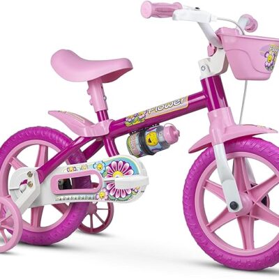 BICICLETA ARO 12 FLOWER 11 NATHOR