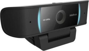 Webcam Para Videoconferência USB Cam 1080p Preto Intelbras - Imagem 3