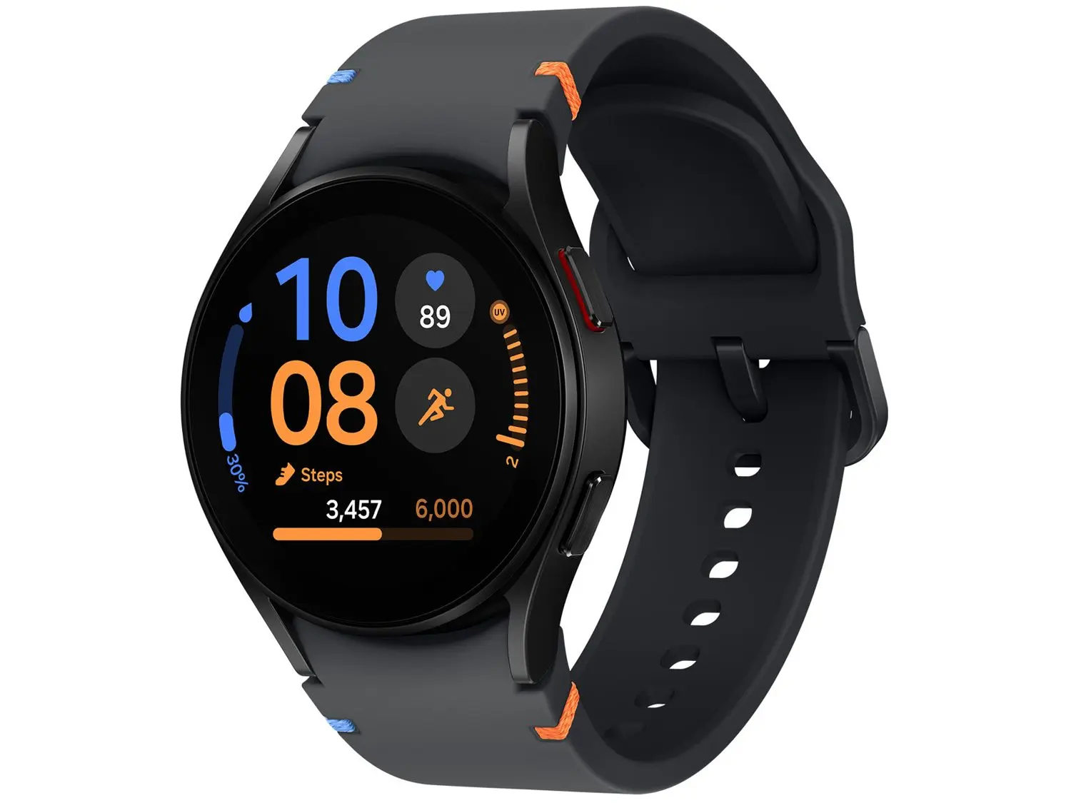 8509f192db2f1b82e0d31caa4a7cd9c2.png Smartwatch Samsung Galaxy Watch FE 40mm Preto 16GB Bluetooth - Imagem 1