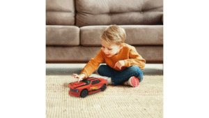 Hot Wheels Carro Flash Laranja com Luz e Som Multikids BR1824 - Imagem 3