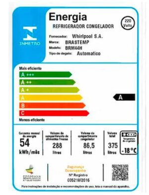 Geladeira Brastemp Frost Free Duplex 375L Inox Extrafrio - BRM44HK 220V - Imagem 15