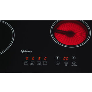 Cooktop Elétrico Fischer 4 Bocas com Touch Screen Vitrocerâmica 220V - Imagem 2