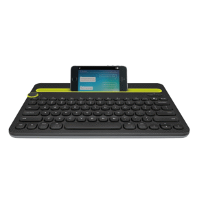 Teclado sem fio Logitech K480 com Suporte Integrado para Smartphone e Tablet, Conexão Bluetooth para até 3 dispositivos - Imagem 4