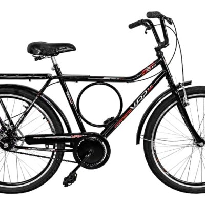 BICICLETA ARO 26 POTENZA CONTRA PEDAL PRETO WRP