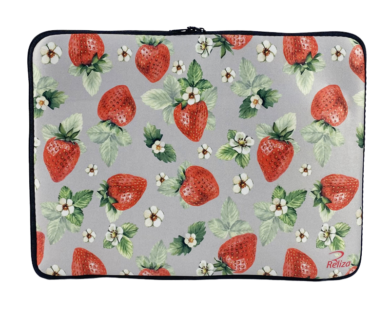 8ff9d52a636711ca4e27b2d5b6e723be.jpg Case para Notebook Basic 15.6 Polegadas – Morango - Imagem 1