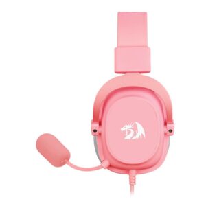 Headset Gamer Redragon Hero H530-P, Rosa, Driver de 53mm, P3, Microfone com Redução de Ruído, Controlador Integrado - RO - Imagem 2